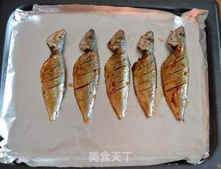 香辣烤池鱼的做法步骤:5
