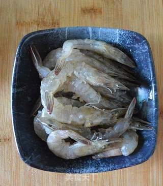 香菇鲜虾粥的做法步骤:5