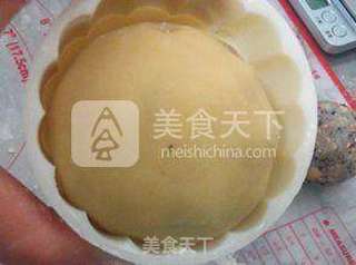 广式五仁月饼的做法步骤:10