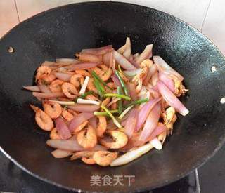 洋葱炒虾的做法步骤:10