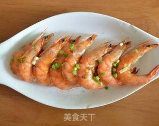 黑椒味烤虾的做法步骤:10