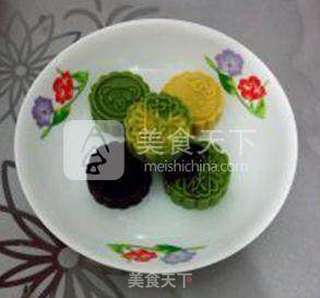 桃山皮月饼的做法步骤:7