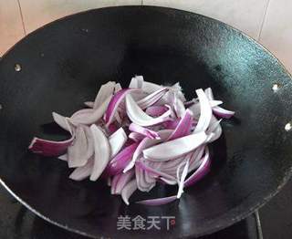 洋葱炒虾的做法步骤:5