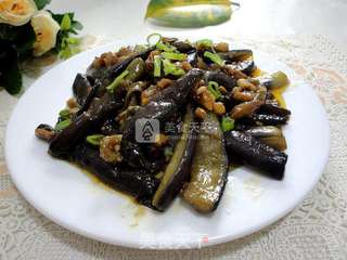 鱼香茄子的做法步骤:16