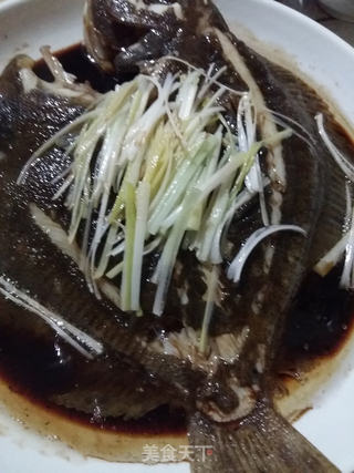 私房清蒸多宝鱼的做法步骤:6