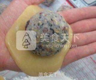 广式五仁月饼的做法步骤:8