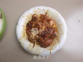 芋头蒸鸡块的做法步骤:3