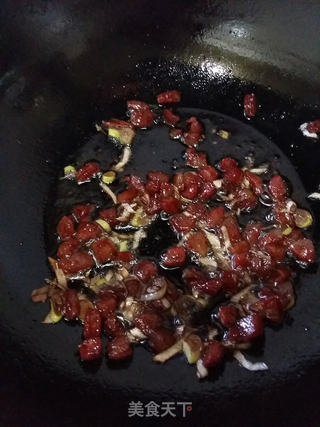 田园炒饭的做法步骤:3