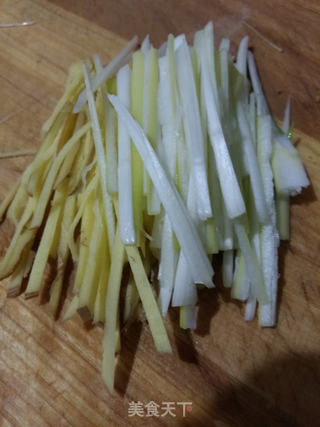 私房清蒸多宝鱼的做法步骤:5