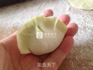 翡翠水饺的做法步骤:8