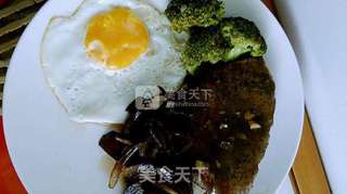 黑椒猪扒套餐的做法步骤:11