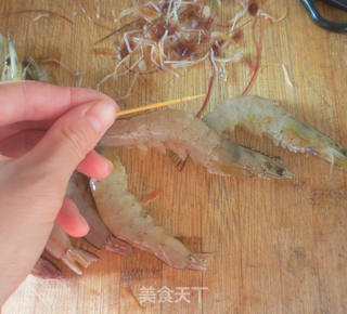 大虾焖豆腐的做法步骤:2