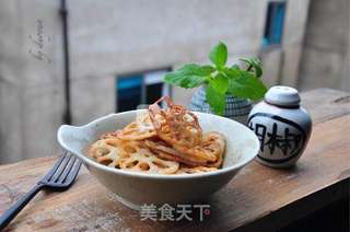 炸脆藕的做法步骤:7