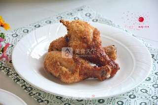 酥香鸡腿的做法步骤:9