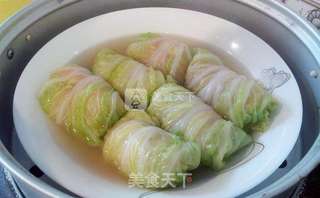 关东煮之白菜鸡丸包的做法步骤:9