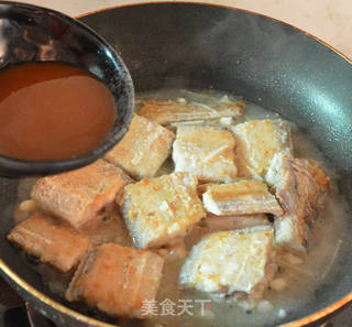 红烧带鱼的做法步骤:9
