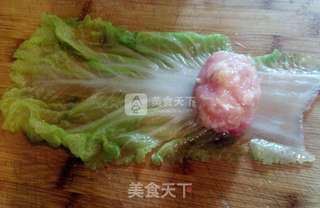 关东煮之白菜鸡丸包的做法步骤:7
