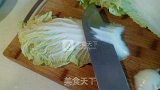 关东煮之白菜鸡丸包的做法步骤:2