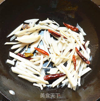 酸笋鱼片的做法步骤:8