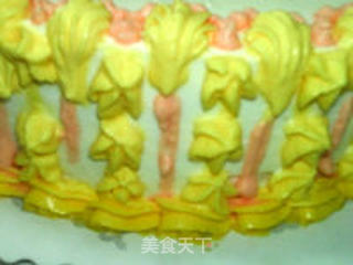 裱花蛋糕:太阳花的做法步骤:17
