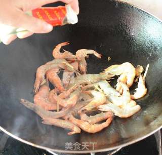 香葱炒虾的做法步骤:7