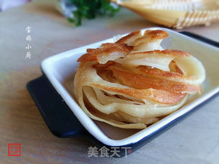 丝饼的做法步骤:15