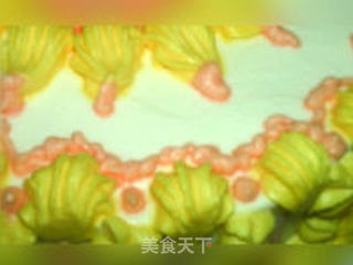 裱花蛋糕:太阳花的做法步骤:16