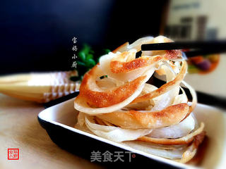 丝饼的做法步骤:18