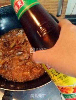 辣炒花甲的做法步骤:4