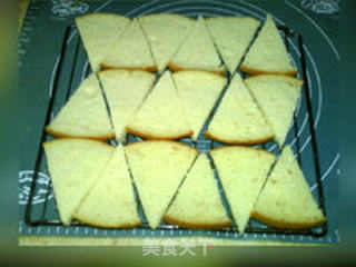 香酥蛋糕片的做法步骤:4