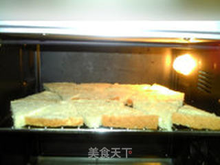 香酥蛋糕片的做法步骤:5