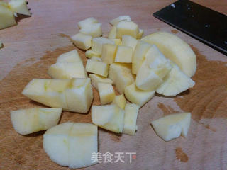 香蕉蛇果冰淇淋的做法步骤:2