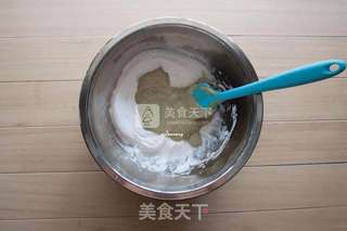 抹茶蛋糕(空气炸锅版)的做法步骤:10