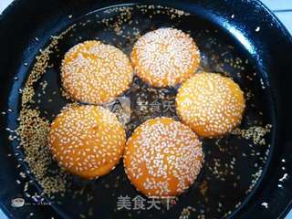 充气南瓜饼的做法步骤:15