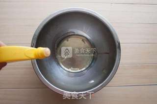 抹茶蛋糕(空气炸锅版)的做法步骤:7