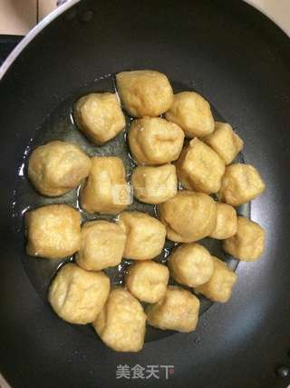 茄汁豆腐肉(满腹经纶)的做法步骤:5