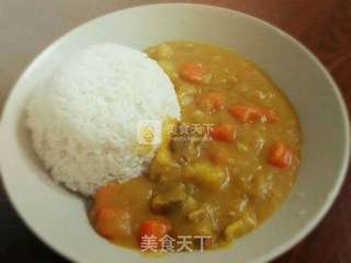 咖喱牛肉饭的做法步骤:7