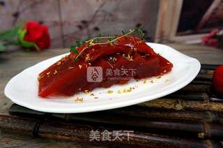 桂花山楂糕-----零添加健康甜点开胃必备的做法步骤:15