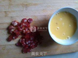 腊肠煎蛋的做法步骤:2