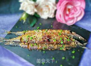 煎焖秋刀鱼的做法步骤:10
