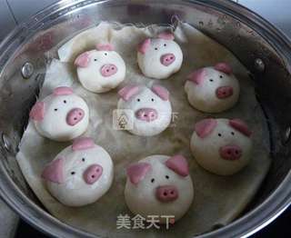 文艺范小猪----豆包的做法步骤:7