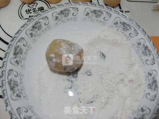 白豆沙蔓越莓广式月饼的做法步骤:16