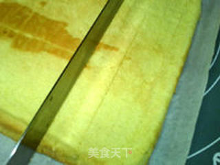 原味奶油蛋糕卷的做法步骤:21