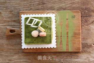 “碧云酥胸”抹茶慕斯的做法步骤:29