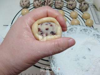 白豆沙蔓越莓广式月饼的做法步骤:14