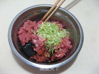 牛肉包菜馄饨的做法步骤：6