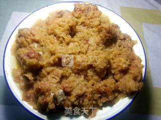 四川粉蒸排骨的做法步骤:7