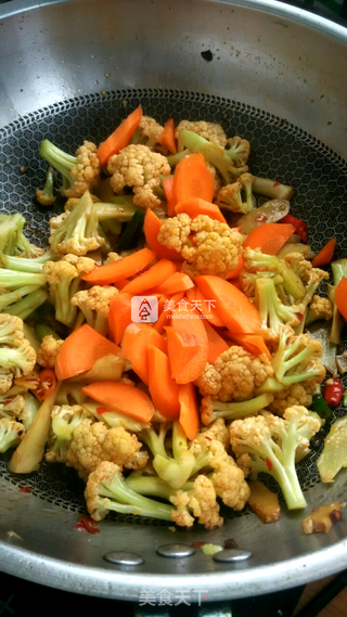 干煸菜花的做法步骤:6