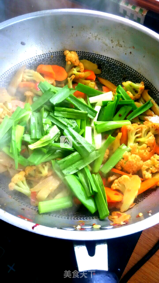 干煸菜花的做法步骤:8