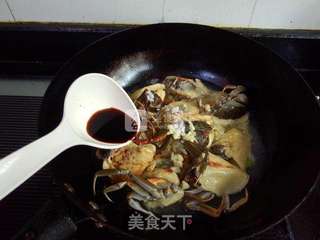 毛豆子面拖蟹的做法步骤:11